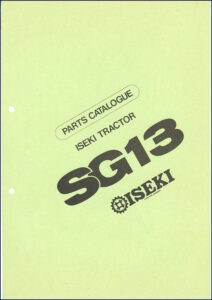 iseki sg13 parts catalog, iseki parts catalog, iseki sg13
