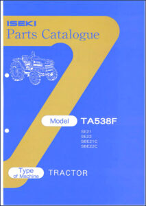iseki ta538f, se21, se22, sbe21c, sbe22c parts catalog, iseki parts catalog, iseki ta538f,
