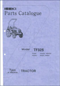 iseki tf325, tf325f, tf325fh parts catalog, iseki parts catalog, iseki tf325,