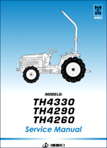iseki th4260, th4290, th4330 service manual, iseki service manual, iseki th4260,