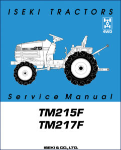 iseki tm215f tm217f service manual, iseki service manual, iseki tm215f