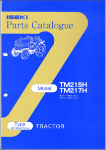 iseki tm215h, tm217h parts catalog, iseki parts catalog, iseki tm215h,