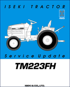 iseki tm215f tm217f tm223fh tm223f service manual, iseki service manual, iseki tm215f