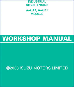 isuzu 4jb1, 4ja1 2003 workshop manual, isuzu workshop manual, isuzu 4jb1,