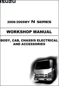 isuzu n series 2008 workshop manual, isuzu workshop manual, isuzu n