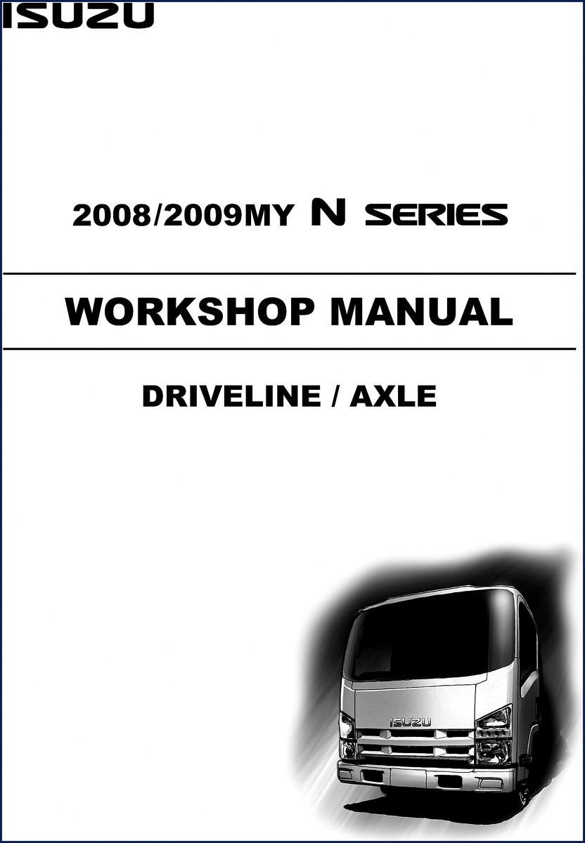 isuzu n series workshop manual, isuzu workshop manual, isuzu n