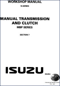 isuzu n, isuzu manual