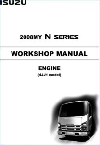 isuzu n series 2008 workshop manual, isuzu workshop manual, isuzu n