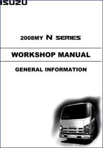 isuzu n series 2008 workshop manual, isuzu workshop manual, isuzu n
