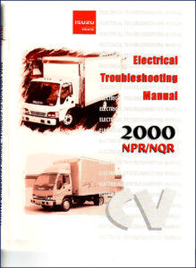 isuzu npr, nqr 2000 troubleshooting manual, isuzu manual, isuzu npr,