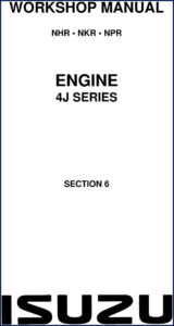 isuzu npr, nhr, nkr workshop manual, isuzu workshop manual, isuzu npr,