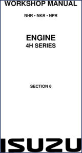 isuzu npr, nhr, nkr workshop manual, isuzu workshop manual, isuzu npr,