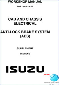isuzu npr, nqr, nkr workshop manual, isuzu workshop manual, isuzu npr,