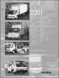 isuzu npr, nqr 2001 troubleshooting manual, isuzu manual, isuzu npr,