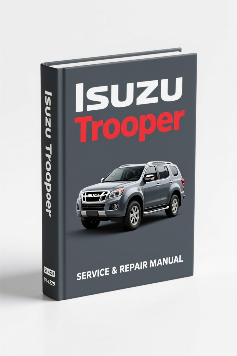isuzu trooper 1994 workshop manual, isuzu workshop manual, isuzu trooper