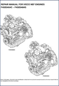 iveco nef repair manual, iveco repair manual, iveco nef