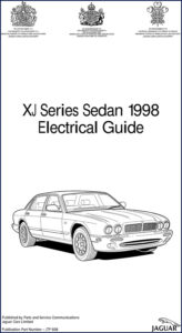 jaguar xj series 1997 electrical schematic, jaguar manual, jaguar xj