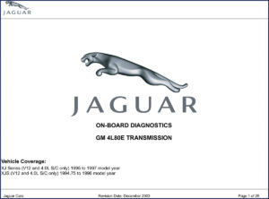 jaguar xjs xj 2003 diagnostics manual, jaguar manual, jaguar xjs
