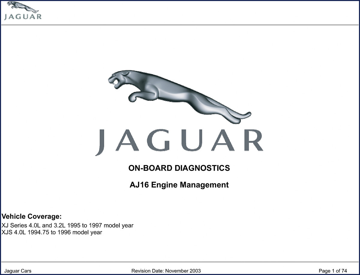 jaguar xjs, xj 2003 diagnostics manual, jaguar manual, jaguar xjs,