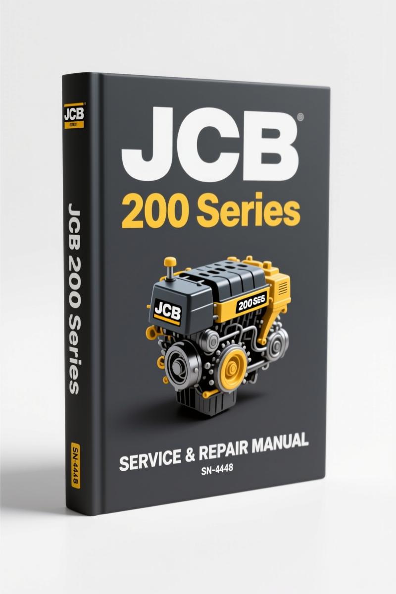 jcb 200 series service manual, jcb service manual, jcb 200