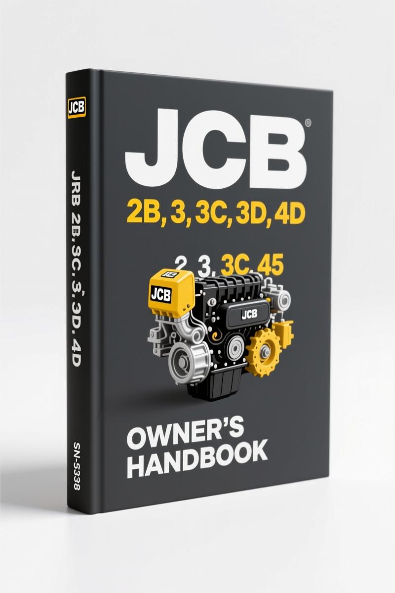 jcb 2b, 3, 3c, 3d, 4d 1970 operators, jcb manual, jcb 2b,