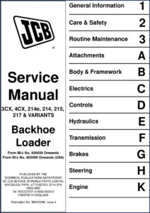 jcb 3cx, 4cx, 214, 215, 214e service manual, jcb service manual, jcb 3cx,