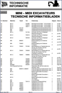 jcb 79, 801.4, 801.5, 84 2002 parts catalog, jcb parts catalog, jcb 79,