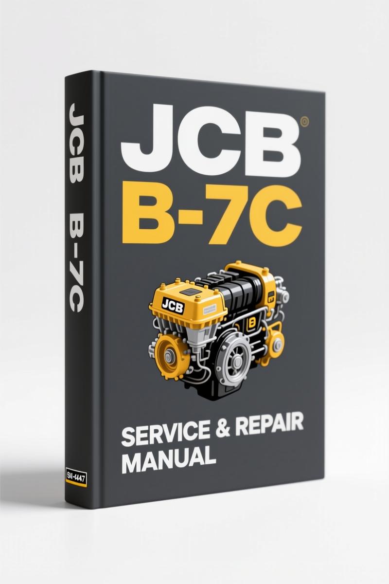 JCB B-7C Cab Parts Catalog – 151 pages OEM part numbers and exploded views