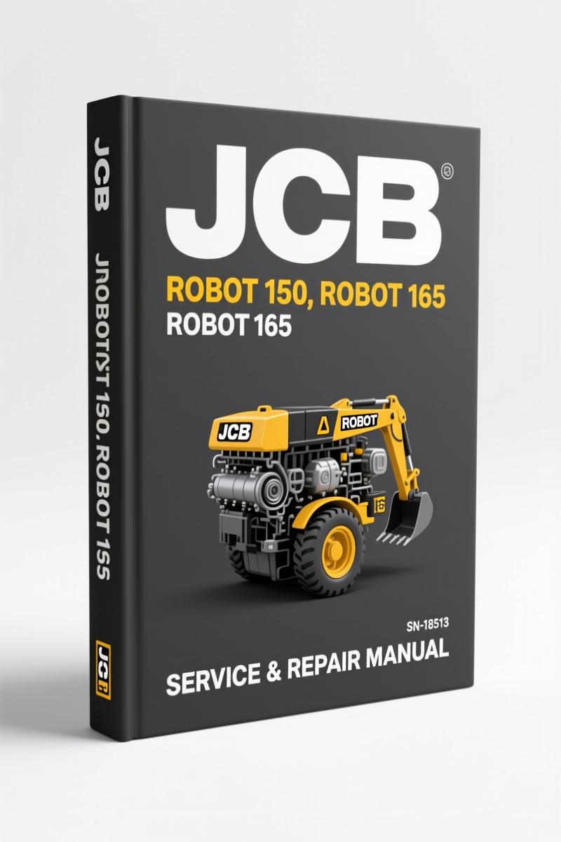 jcb robot 150, robot 165 1993 technical manual, jcb manual, jcb robot