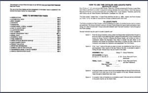 1987 jeep 21 & 23 parts catalog, jeep parts catalog, jeep jeep