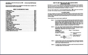 1984 jeep colt e colt pres conquest vista, jeep parts catalog, jeep jeep