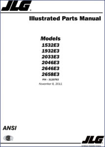 jlg 1532e3 1932e3 2033e3 2046e3 2646e3 2011 parts, jlg parts catalog, jlg 1532e3