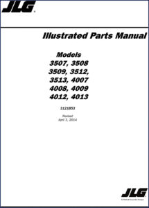jlg 3507, jlg manual