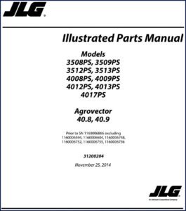 jlg 3508ps, jlg manual