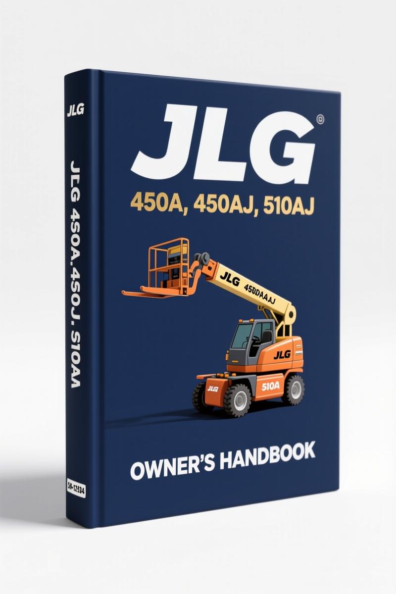 jlg 450a, 450aj, 510aj 2006 operators manual, jlg manual, jlg 450a,
