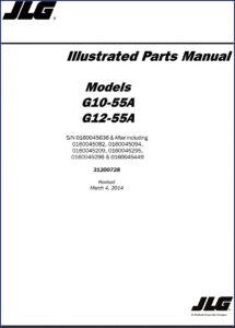 jlg g10, jlg manual