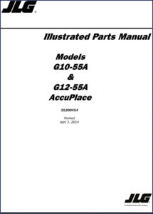 jlg g10, jlg manual