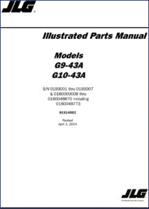 jlg g9, jlg manual