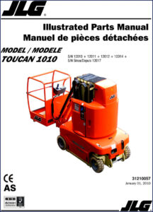 jlg toucan 1010 2010 parts catalog, jlg parts catalog, jlg toucan