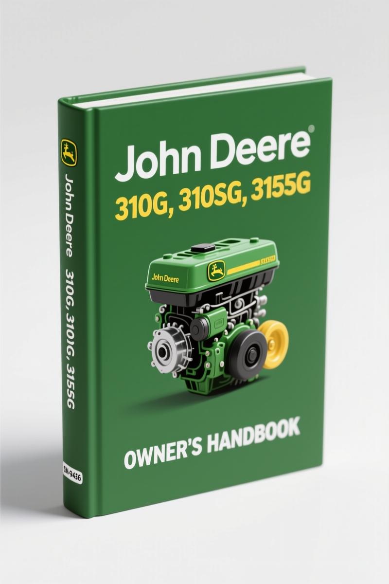 john deere 310g, 310sg, 315sg operators manual, john deere manual, john deere deere