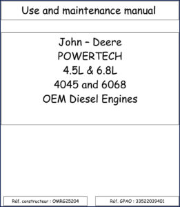 john deere 4045, 6068 operators manual, john deere manual, john deere deere