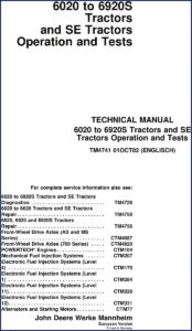 john deere 6020 6820 6920 6620 6920s 2002, john deere manual, john deere deere