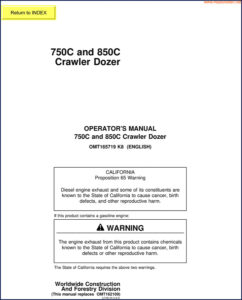 john deere 750c 850c operators manual, john deere manual, john deere deere