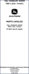john deere 750j 2007 parts catalog, john deere parts catalog, john deere deere