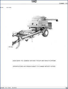 john deere 7721 1982 parts catalog, john deere parts catalog, john deere deere