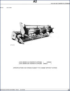 john deere 918, 920 1998 parts catalog, john deere parts catalog, john deere deere