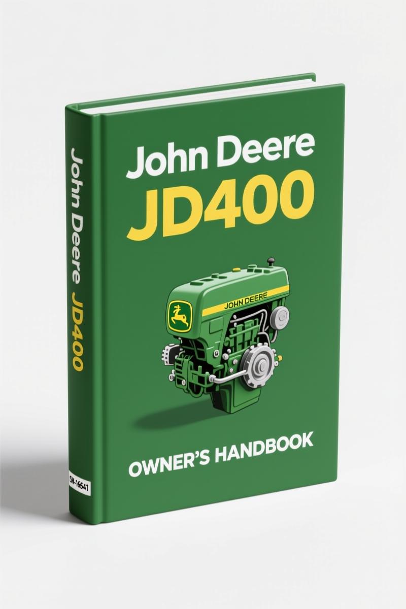 john deere jd400 operators manual, john deere manual, john deere deere