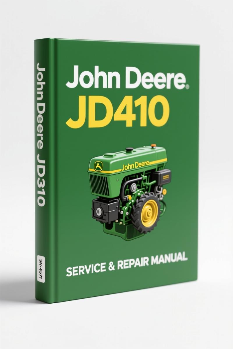 john deere jd410 1987 technical manual, john deere manual, john deere deere