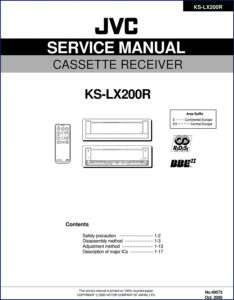 jvc ks, jvc manual