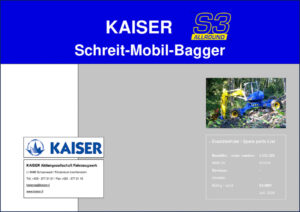 kaiser s3 allroad 2008 parts catalog, kaiser parts catalog, kaiser s3